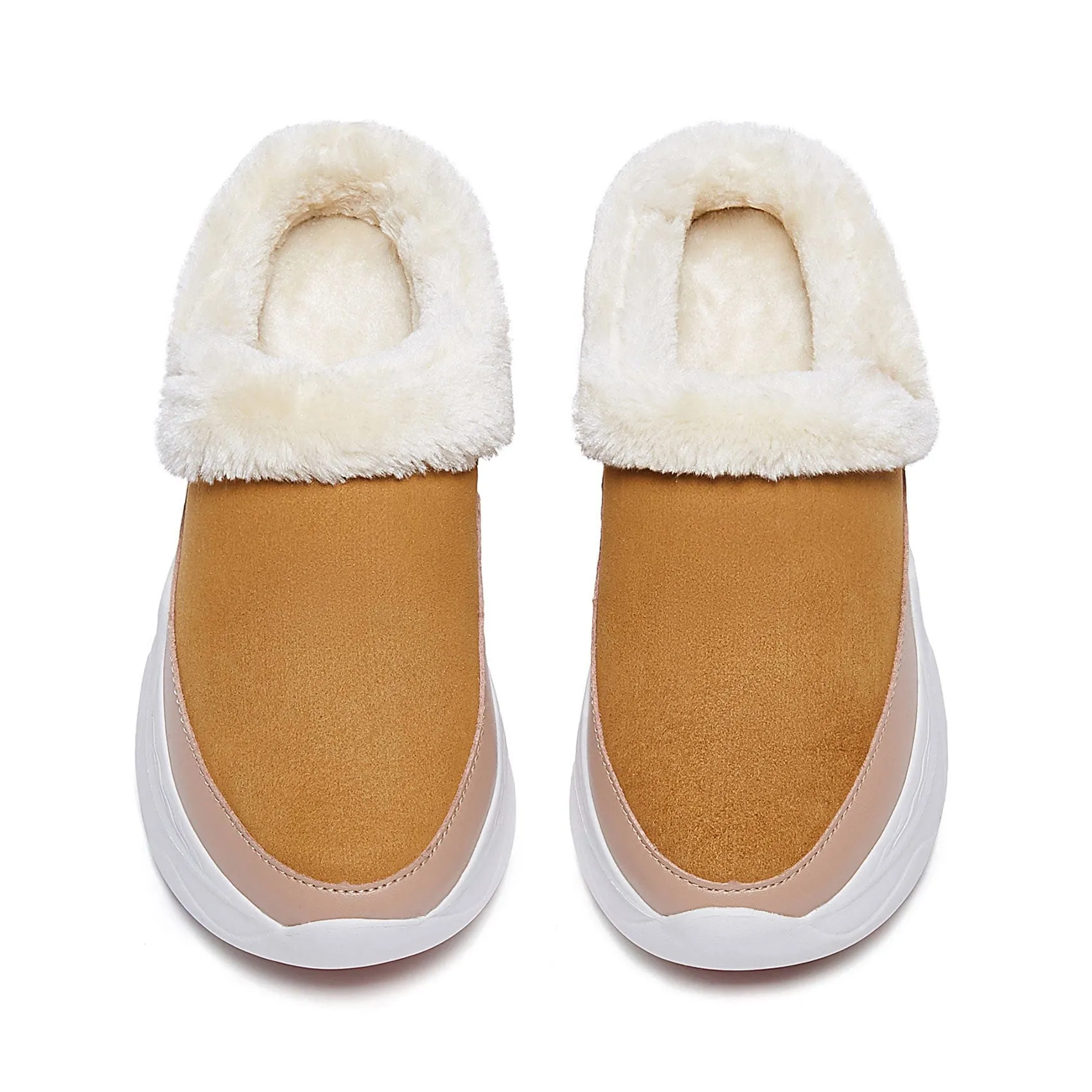 Khaki Palma VI Women Slip On Suede Clogs