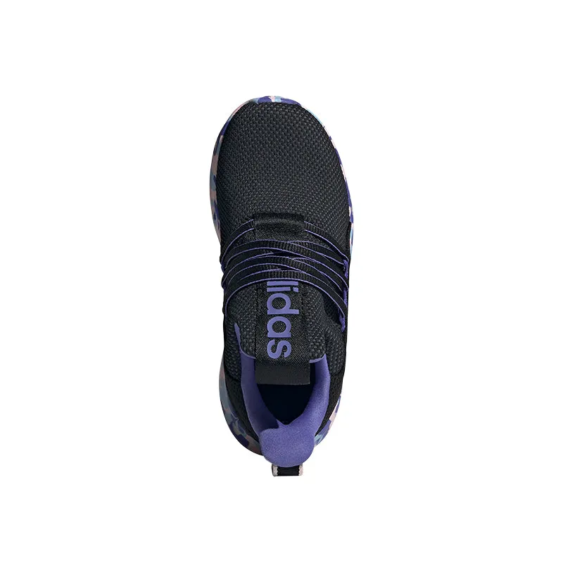 Kid's Preschool Lite Racer Adapt 7.0 Black/Pink/Cobalt Blue Adidas Court Shoe