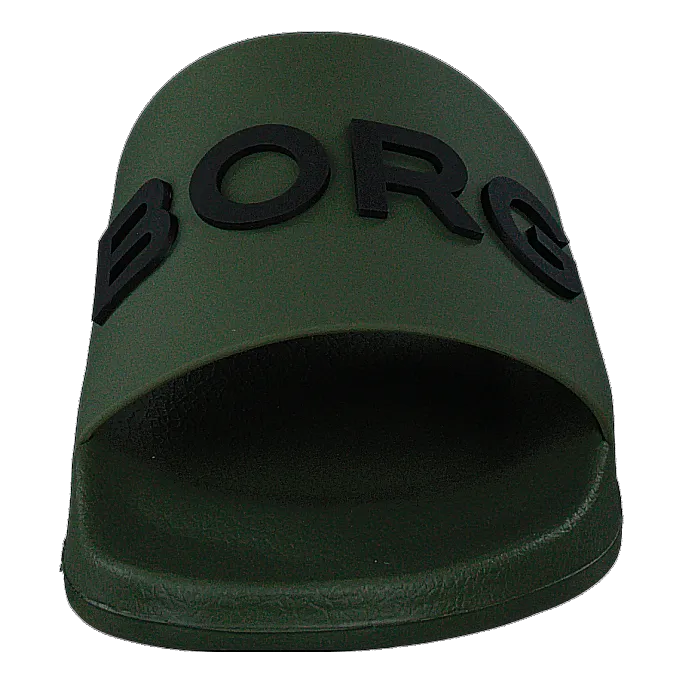 As Slippers Knox Mld M Olive-black