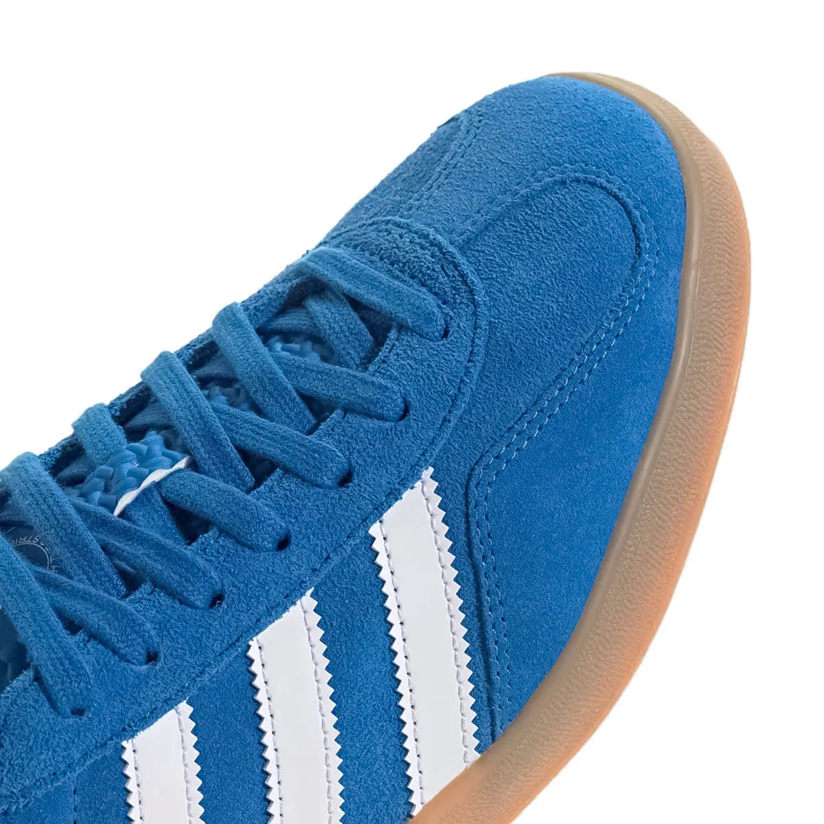 adidas  - GAZELLE INDOOR Blue Bird/Cloud White/Gum JI2061 Adidas Springblade Shoes