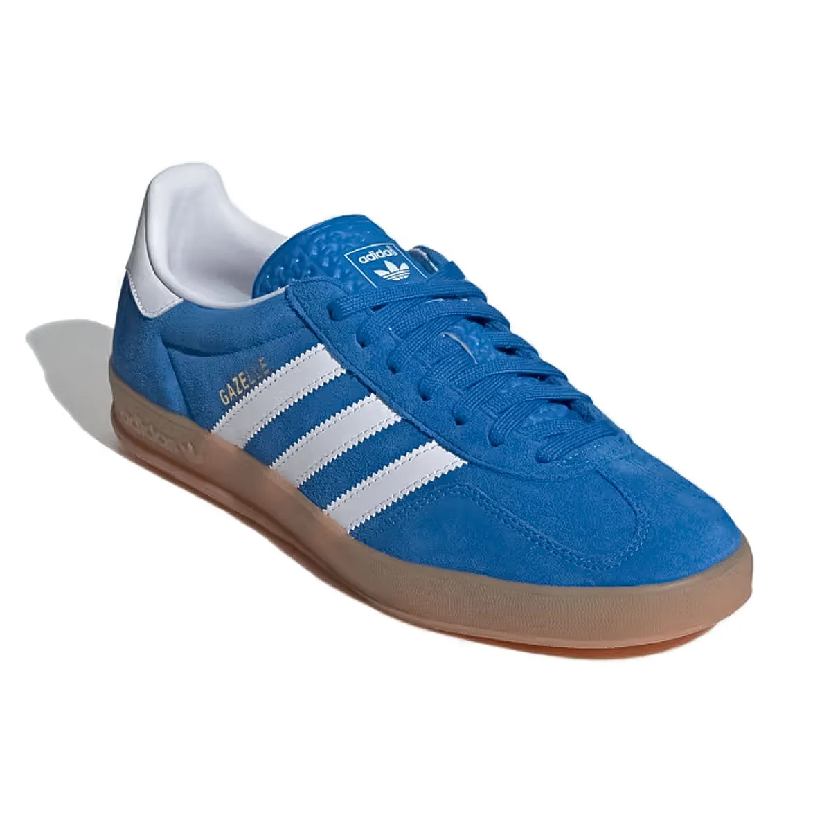 adidas  - GAZELLE INDOOR Blue Bird/Cloud White/Gum JI2061 Adidas Clothes And Shoes