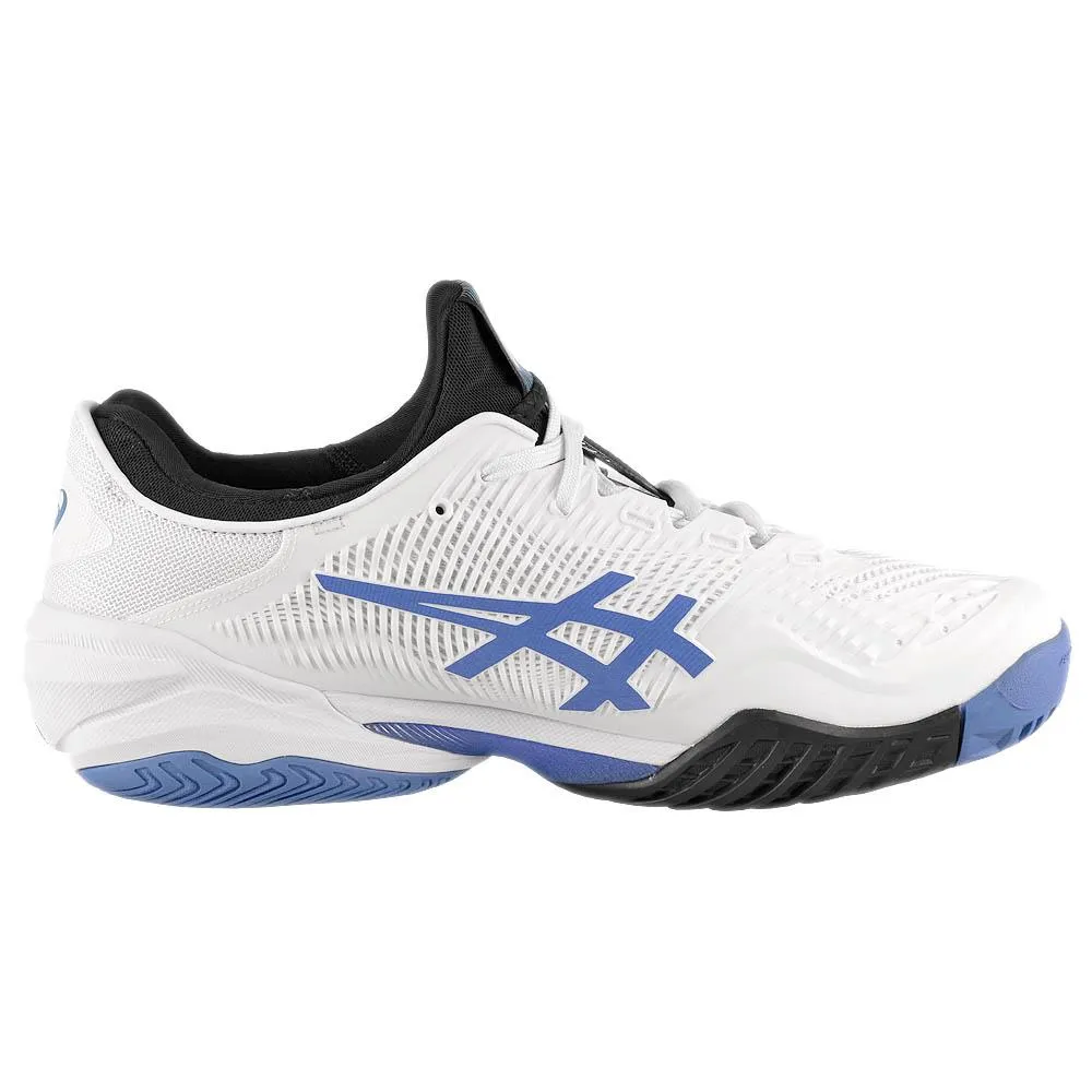 Asics Men's Court FF 3 - White/Sapphire Asics 2017 Running Shoes