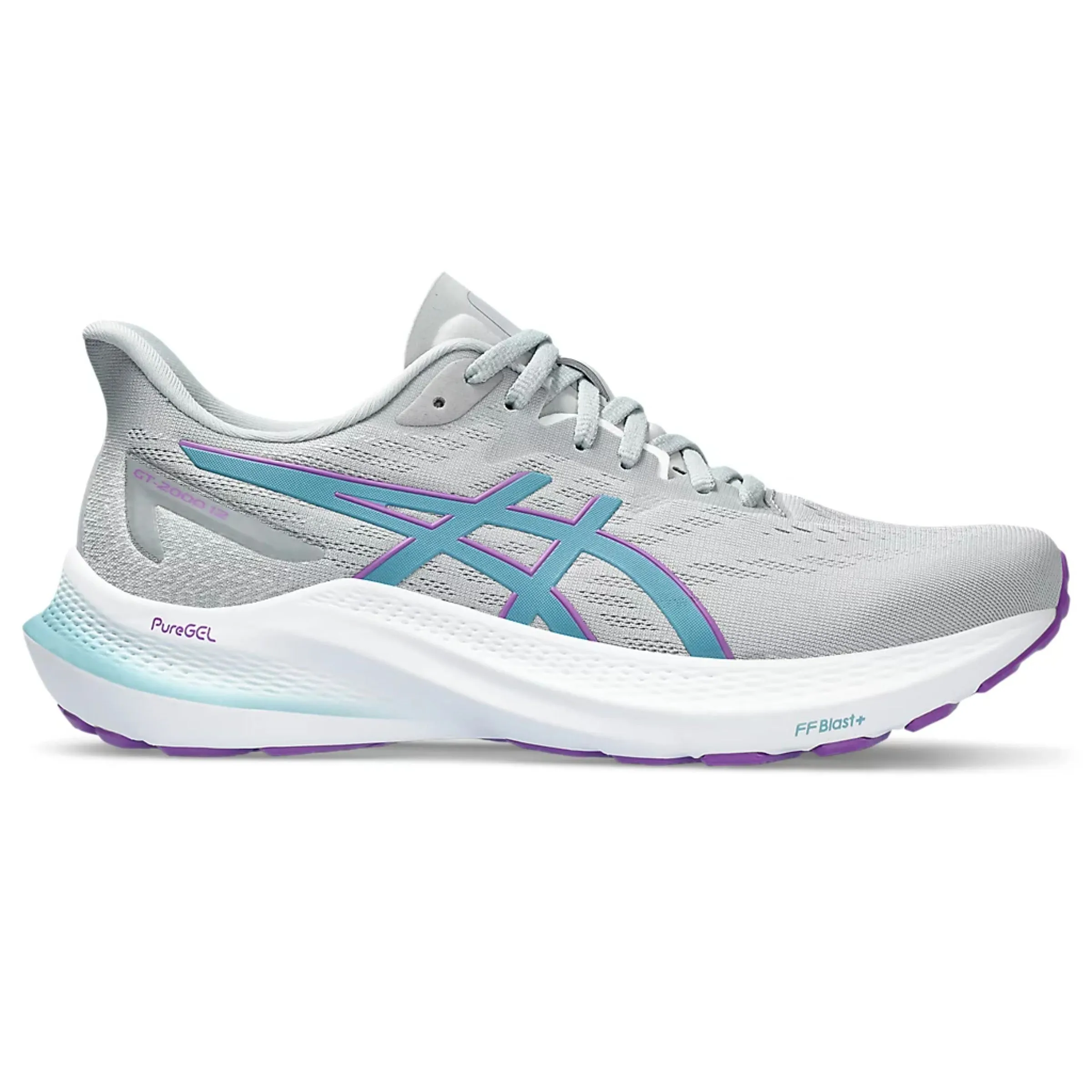 Asics Running Shoes Gel Cumulus 24 Asics GT-2000 12 Sports Running Shoes Piedmont Grey/Gris Blue - 1012B506