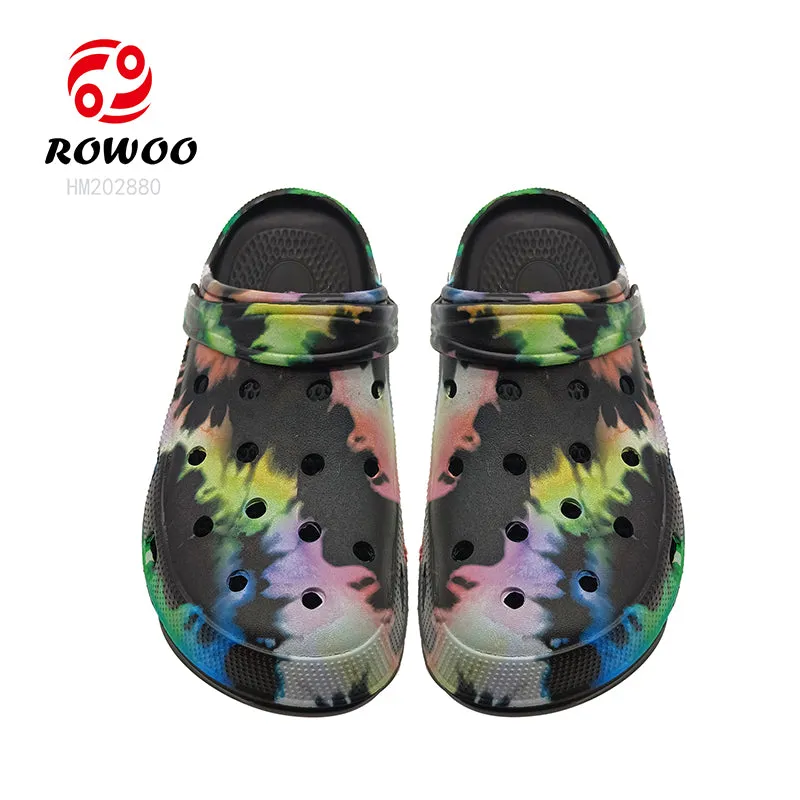 Printing EVA Garden Sandals New Design Beach Sandals Wholesale Custom Slides Shoes for Men Alo Sandals