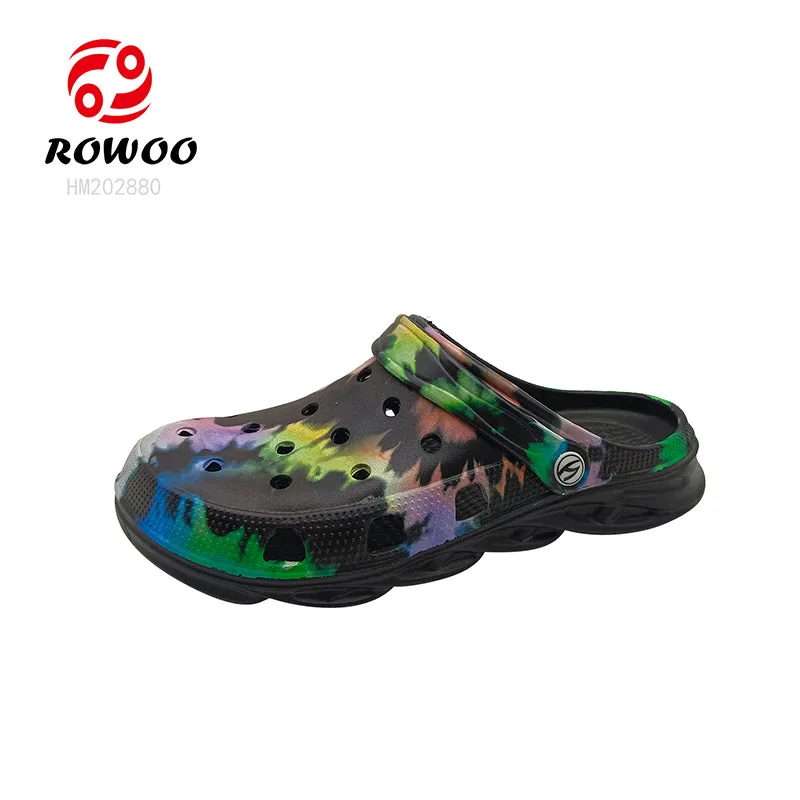Printing EVA Garden Sandals New Design Beach Sandals Wholesale Custom Slides Shoes for Men Luna Sandals