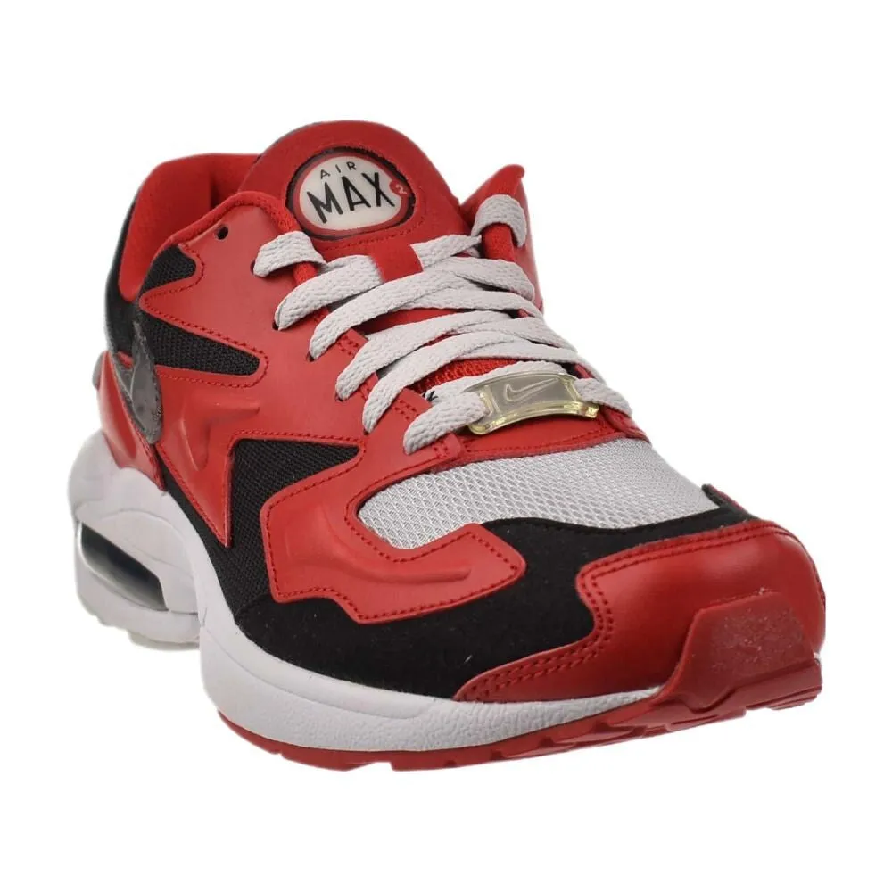 Nike Air Max 2 Light Men's Shoes University Red-Black-Silver ao1741-601 Kohl's Asics Running Shoes