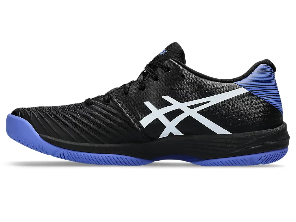 Asics Men's SOLUTION SWIFT FF Tennis Shoes in Black/Sapphire Best Asics Crossfit Shoes