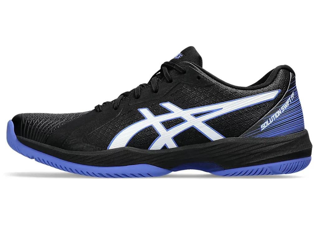 Asics Men's SOLUTION SWIFT FF Tennis Shoes in Black/Sapphire Asics Gel Venture 6 Running Shoe