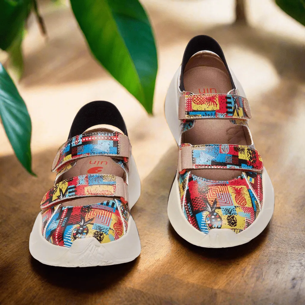 Best Slip On Walking Shoes With Arch Support Color Geometry II San Sebastian III Women