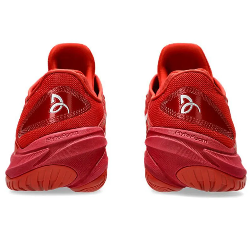 Best Asics Indoor Shoes ASICS Men's Court FF 3 Novak Tennis Shoe (Rust/White)