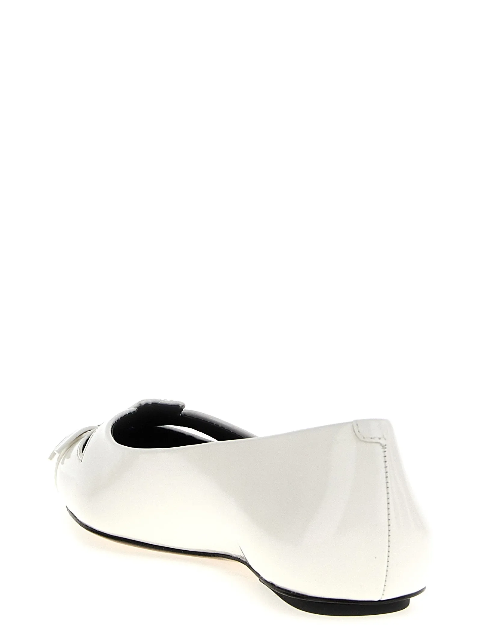 Flat Track Steel Shoe For Sale The Kat Flat Shoes Bianco