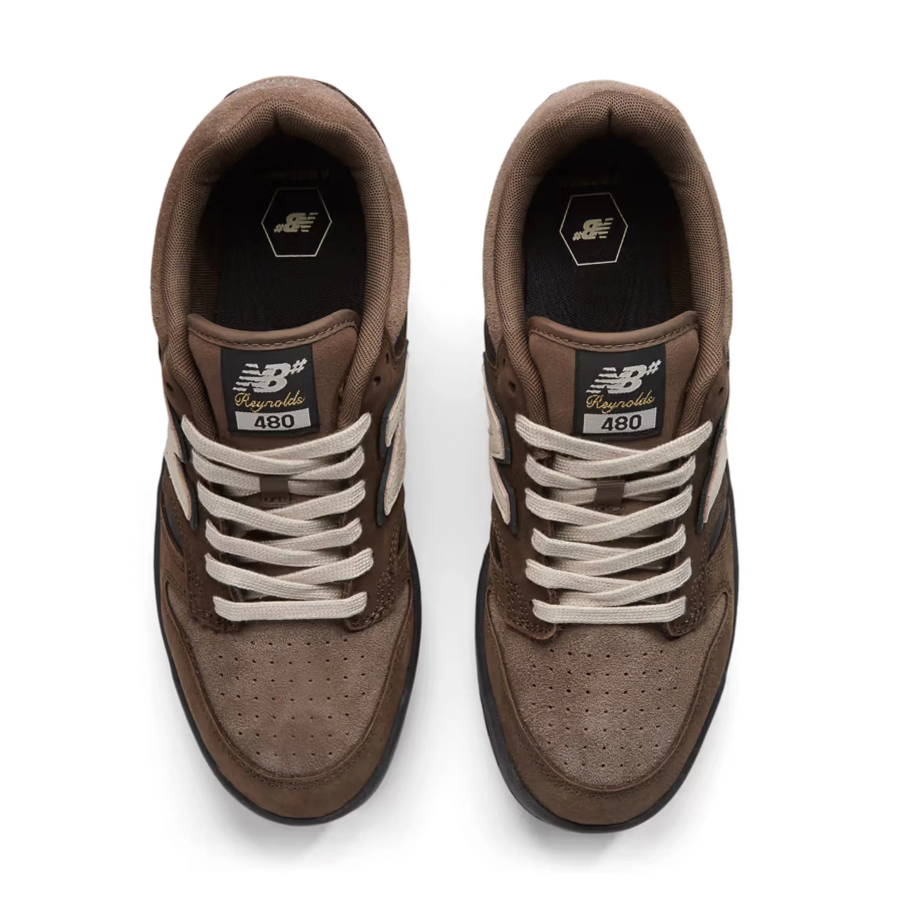 NB NUMERIC 480 REYNOLDS BROWN / WHITE New Balance Shoes Retro