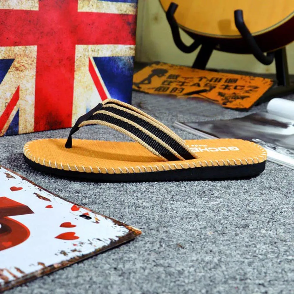 Resort Antigua Men Summer Flip Flops Shoes Sandals Male Slipper Flip-flops