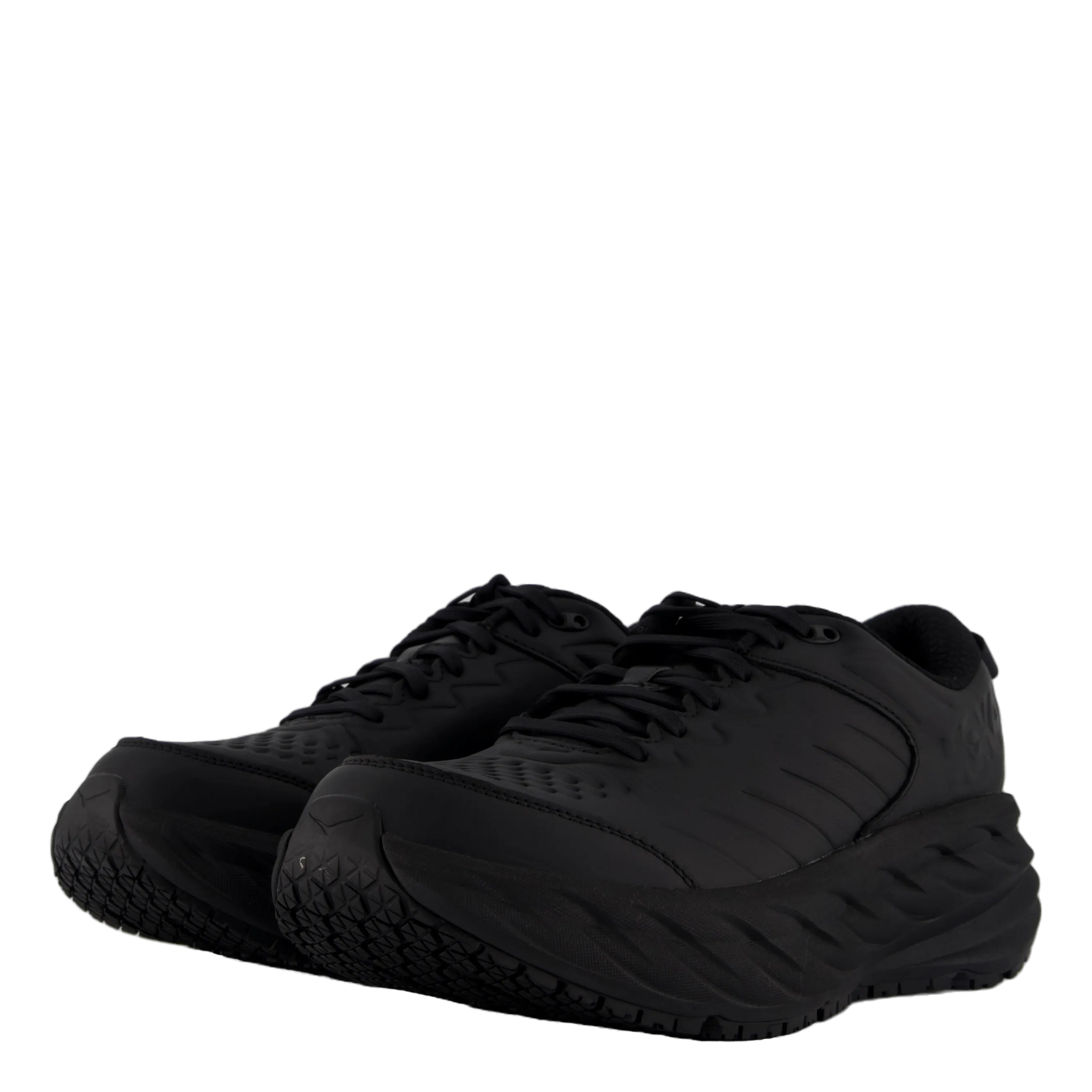 M Bondi Sr Wide Black / Black Running Shoes Albuquerque