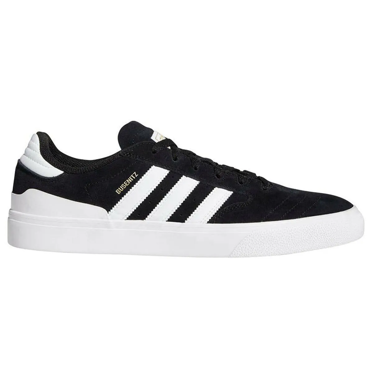 Grey Adidas Golf Shoes Adidas - Busenitz Vulc II Shoes Black/White/Gum