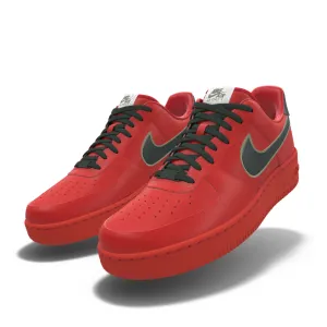 Asics Indoor Volleyball Shoes $195 NIB NEW Mens NIKE Air Force 1 Low Christmas Red Leather Custom BB Shoes