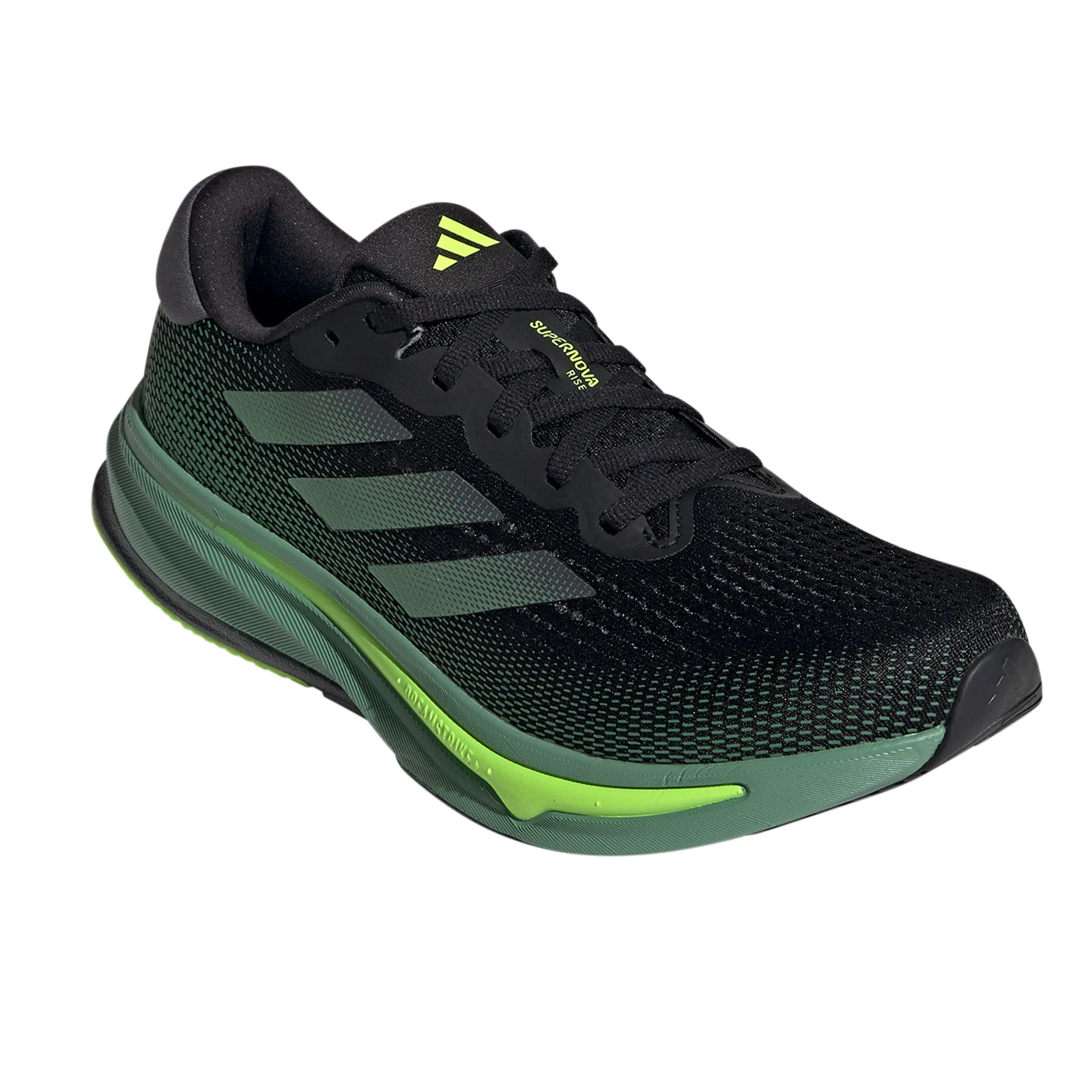 Average Adidas Shoe Price Adidas Supernova Rise Men's Core Black Preloved Green Lucid Lemon