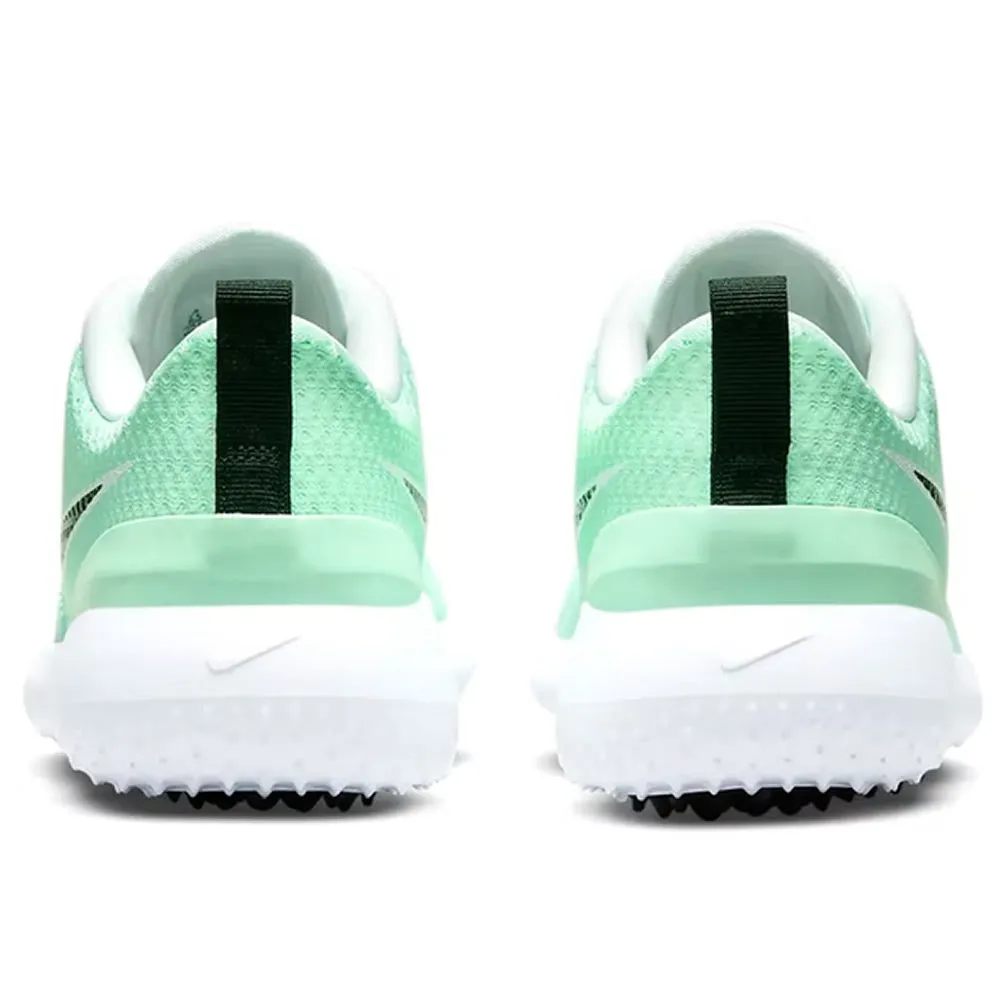 Asics Nimbus Neutral Shoe Nike Ladies Roshe G Spikeless Golf Shoes - Mint Foam/Black/White