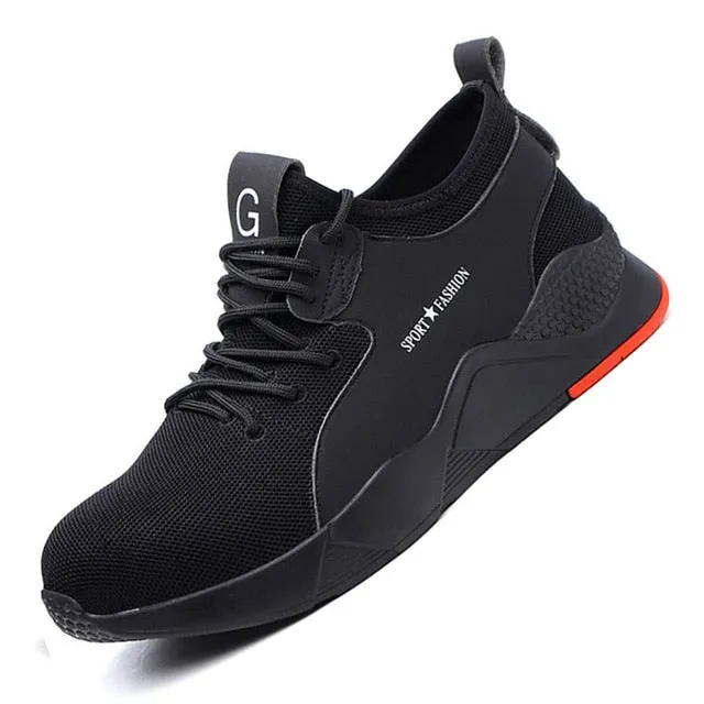 Best Slip On Work Boots For Wide Feet Male Work Safety Shoes Men Boots Outdoor Military Boots Steel Toe Working Shoes For Men Shoes Puncture Proof Safety Shoes 2020