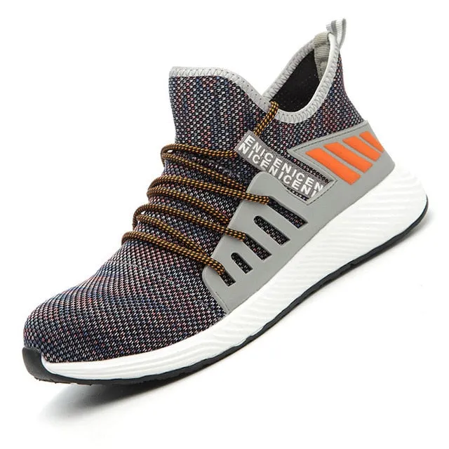 Male Work Safety Shoes Men Boots Outdoor Military Boots Steel Toe Working Shoes For Men Shoes Puncture Proof Safety Shoes 2020 Warmest Work Boots For Winter