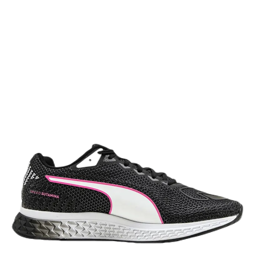 Speed Sutamina 2 Pink/Black Running Shoes For Back Problems