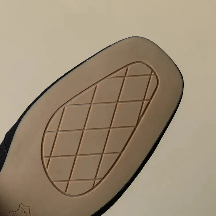 Mariana French Braids Suede Loafers Steve Madden Dress Loafers