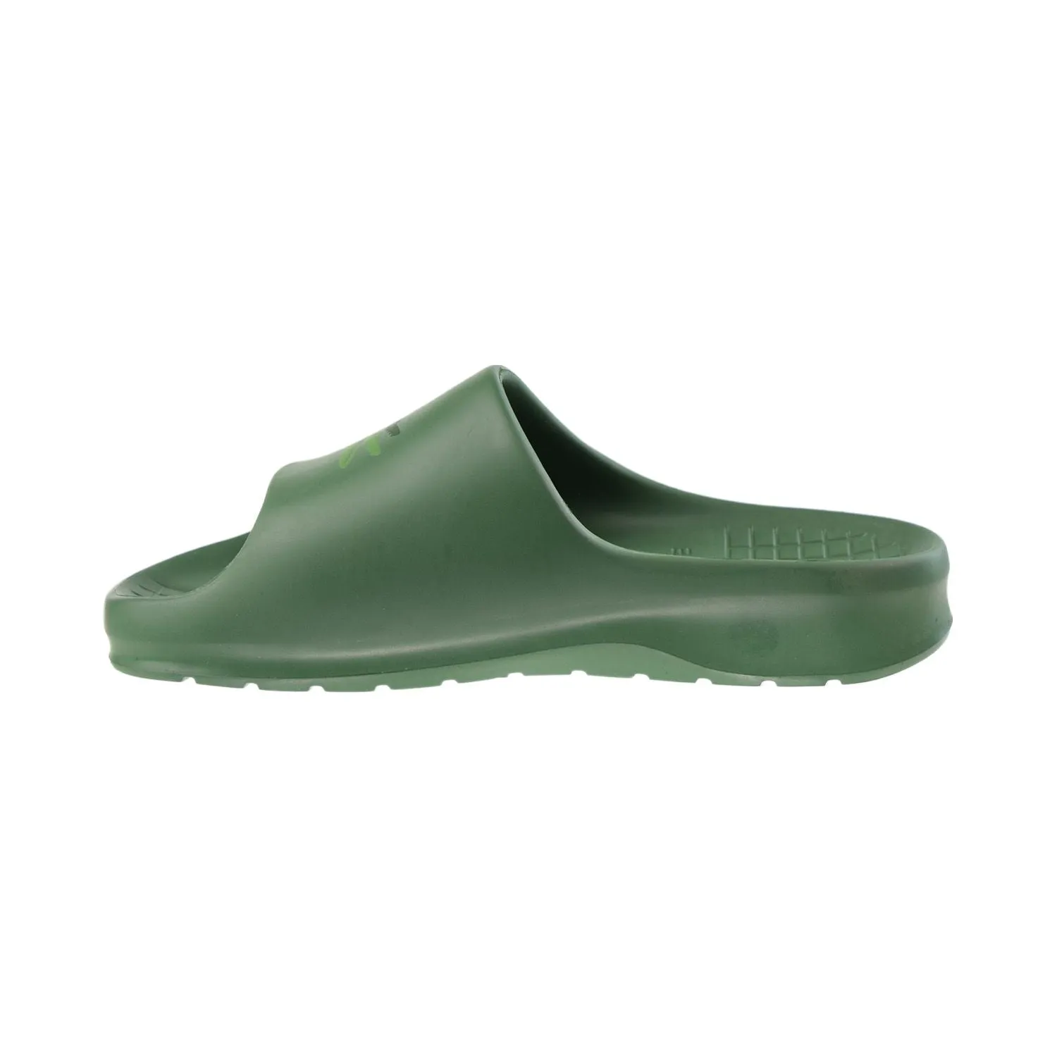 Lacoste Serve Slide 2.0 Evo Synthetic Men's Slides Green Slider Slippers For Ladies