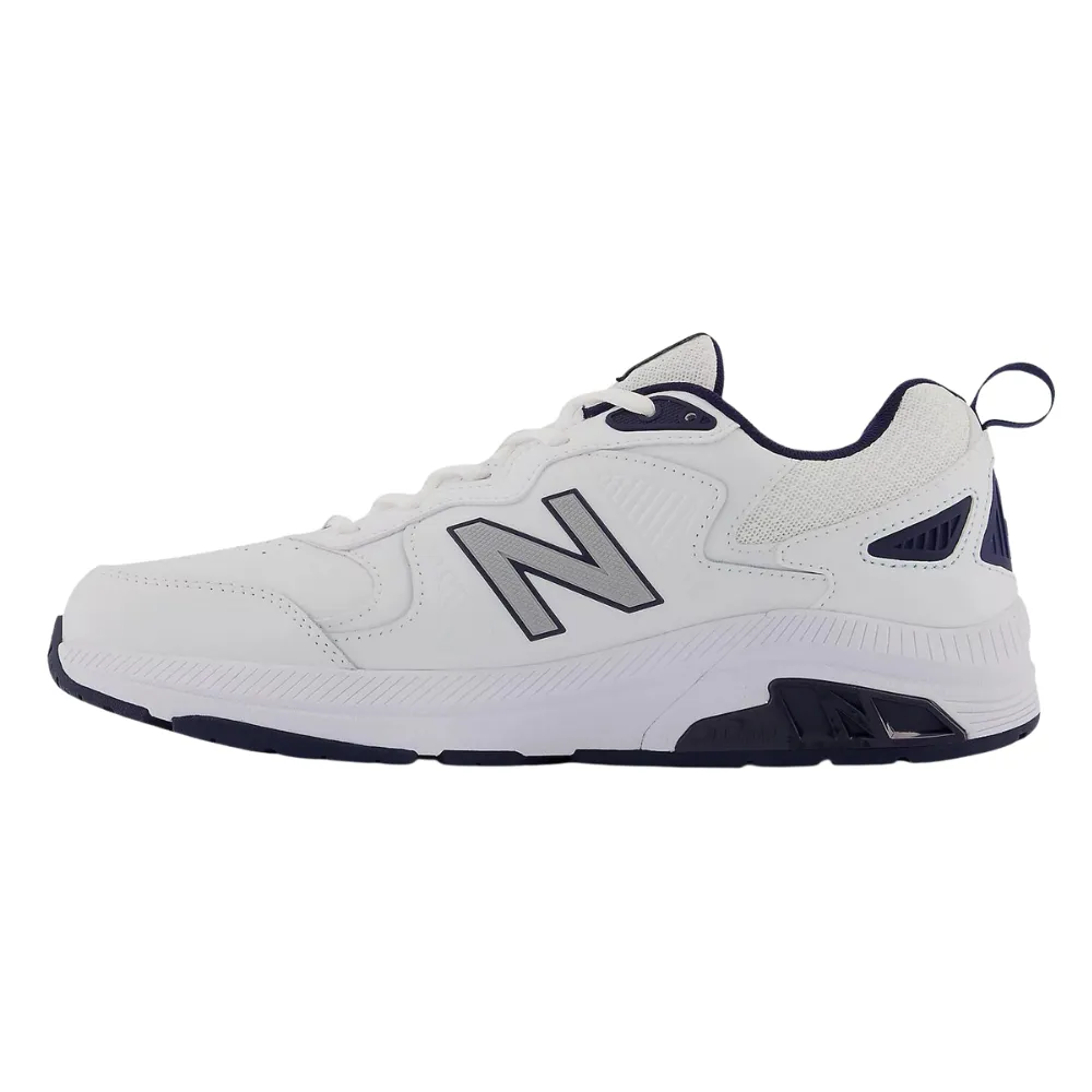 New Balance MX857V3 White/Navy/Rain Cloud Athletic Shoe (Men's) Work Boots Made Usa