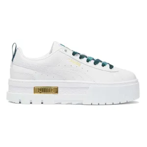 Mayze Heritage Velvet Platform Sneakers New Asics Running Shoes