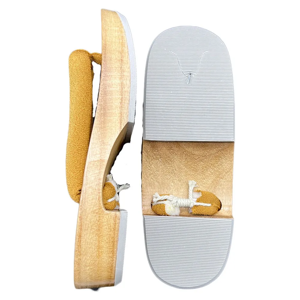 Nike Flip Flops Meetlife Women Japanese Geta Clogs Traditional Samurai Solid Yukata Crude Wooden Flip Flops Toe Shoes Oriental Sandals Slippers