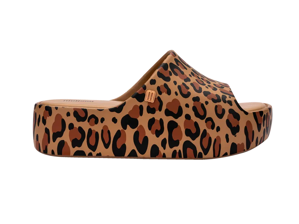 MELISSA FREE PRINT PLATFORM AD Closed Flat Shoes