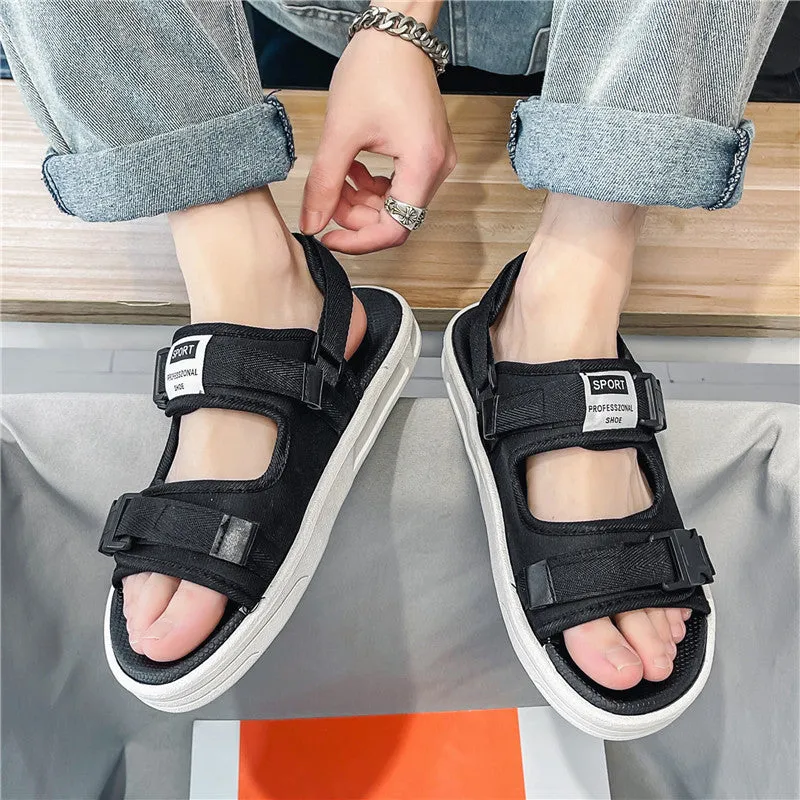 Men Beach Shoes Sandals Men's Summer Non-Slip Beach Sports Socks And Sandals Meme