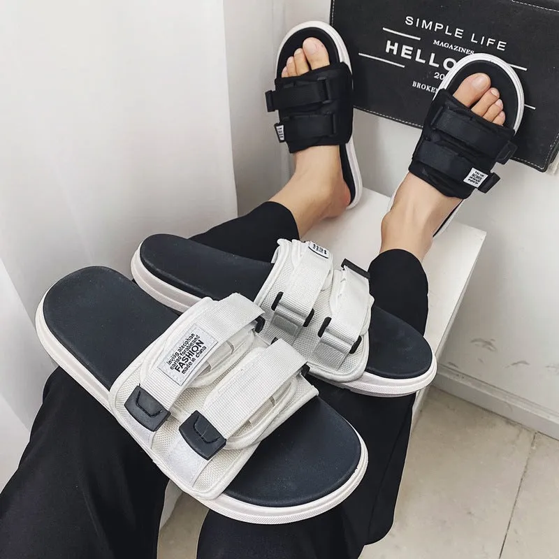 Best Sandals Walking Men Beach Shoes Summer Non-Slip Fashion All-Match Sandals Men's Beach Shoes