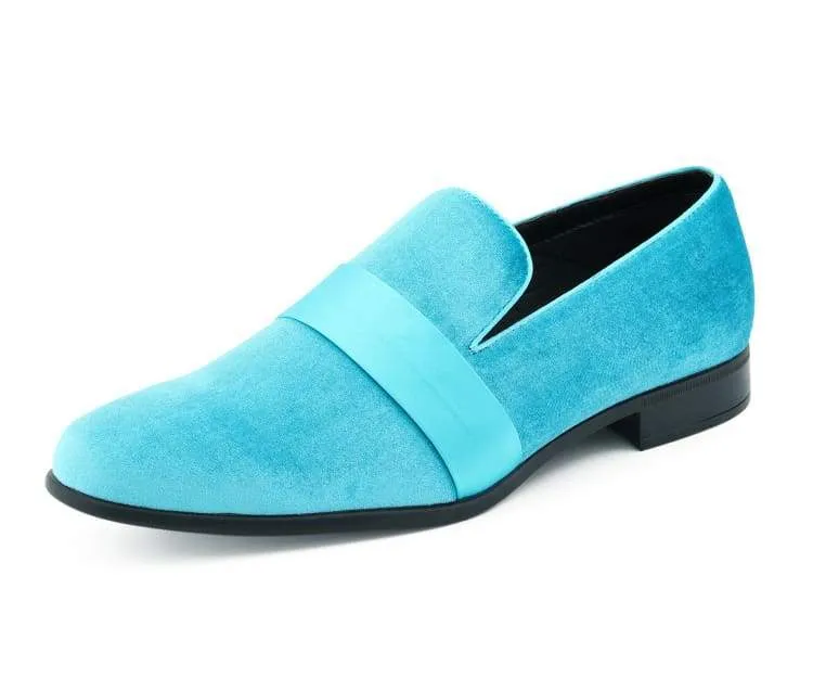 Men Dress Shoes-Knight Turquoise Padraig Slippers