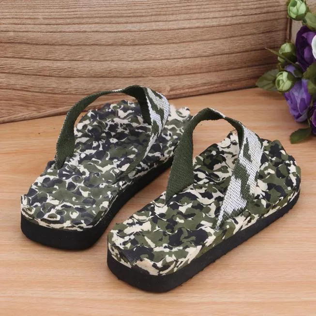 Skechers Slip Ins Sandals Men Summer Camouflage Flip Flops Shoes Sandals Slipper indoor & outdoor