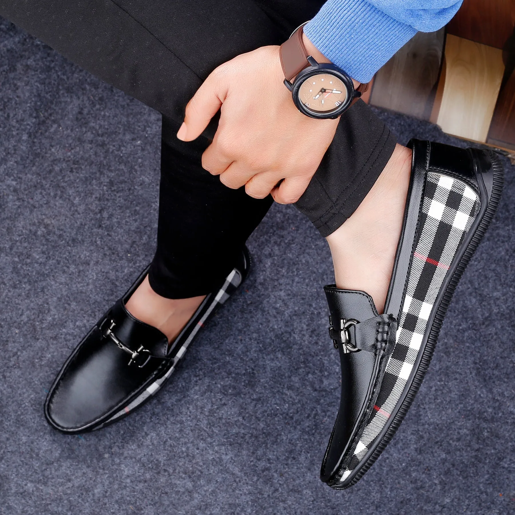 Fall Loafers 2024 Men's Faux Leather Designer And Stylish Loafers