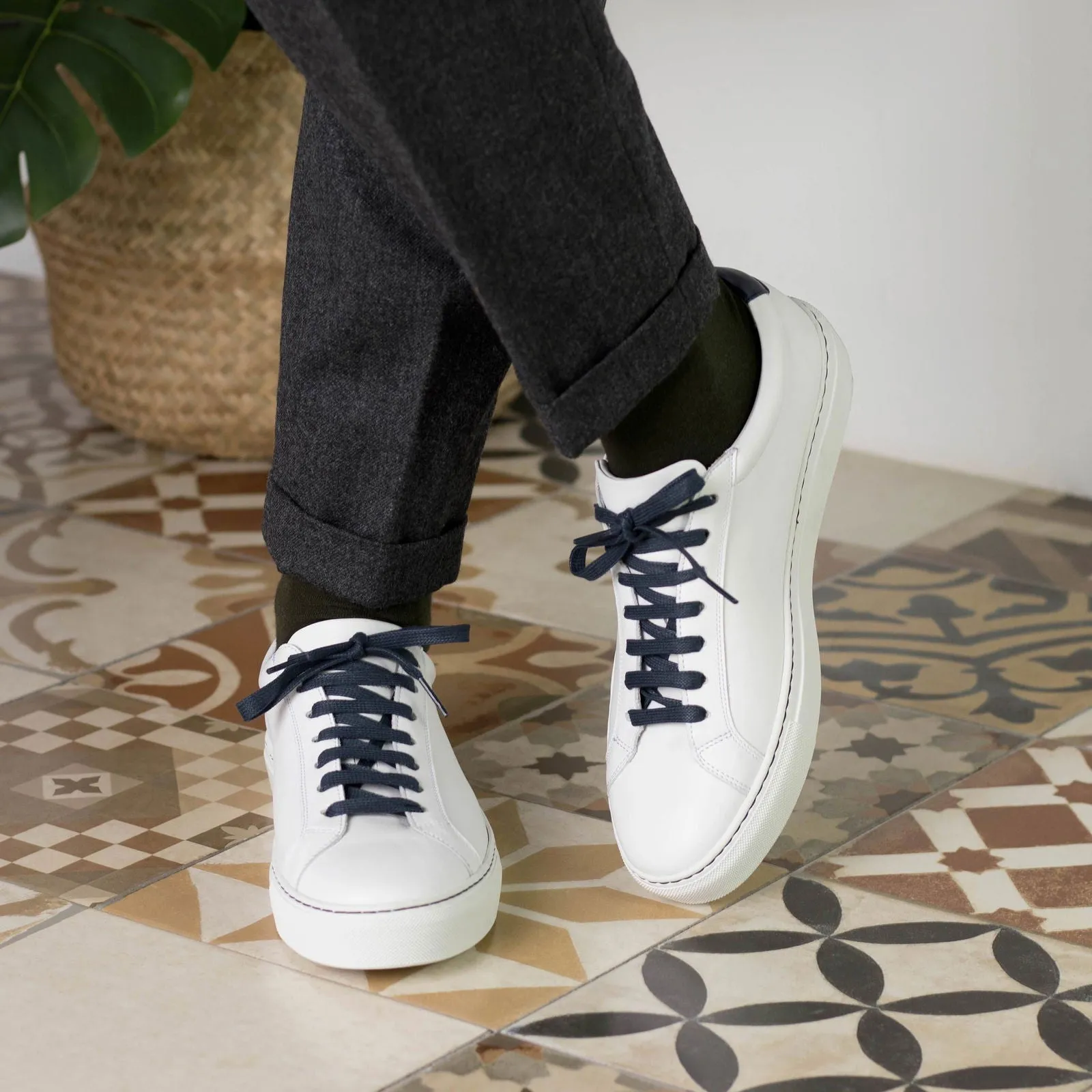 Men's Low Kick Sneakers 5634 Sneakers Strap