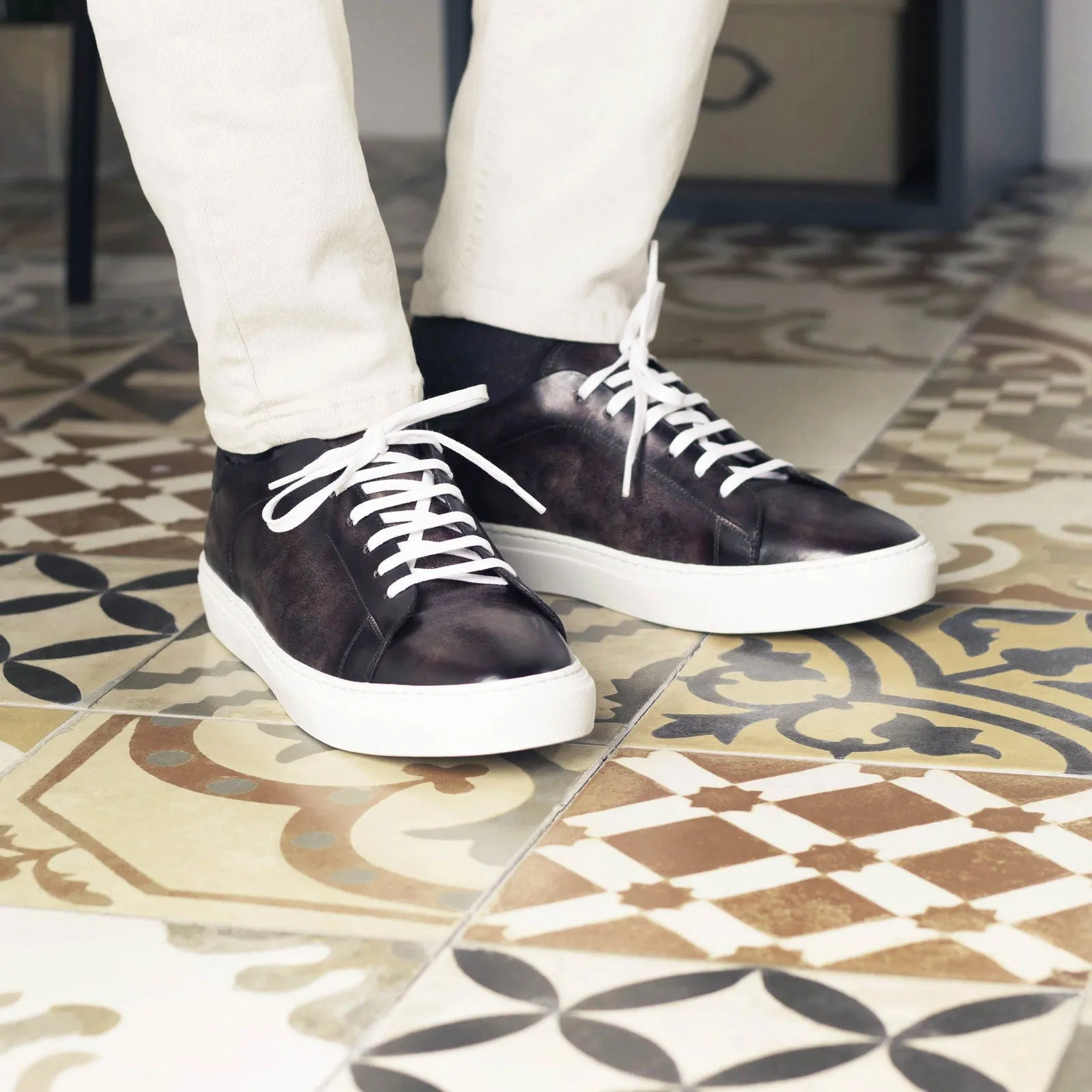 Lightweight Steel Toe Work Boots Men's Trainers Patina Violet 5275