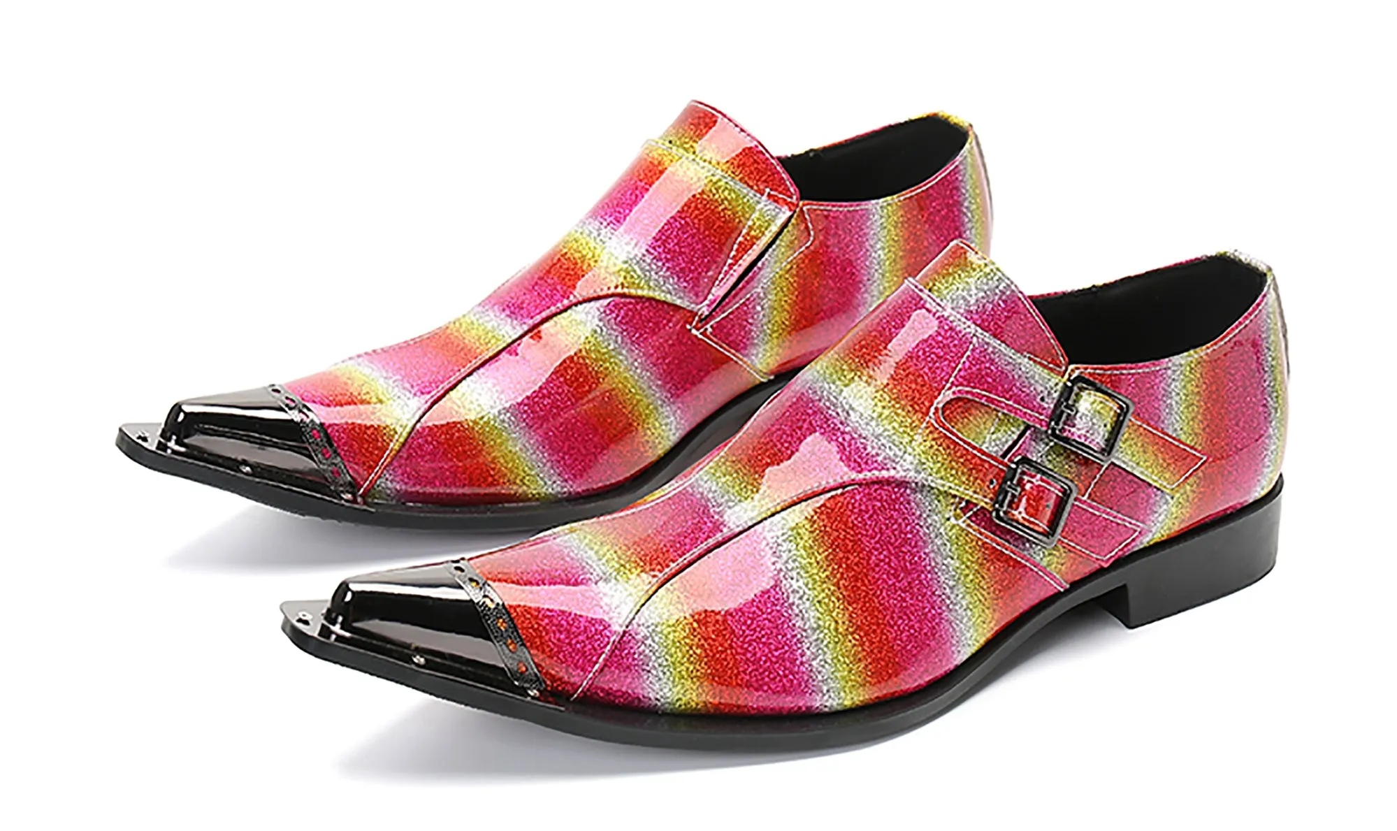 Budget Work Boots Men's Western Loafers Metal Tip