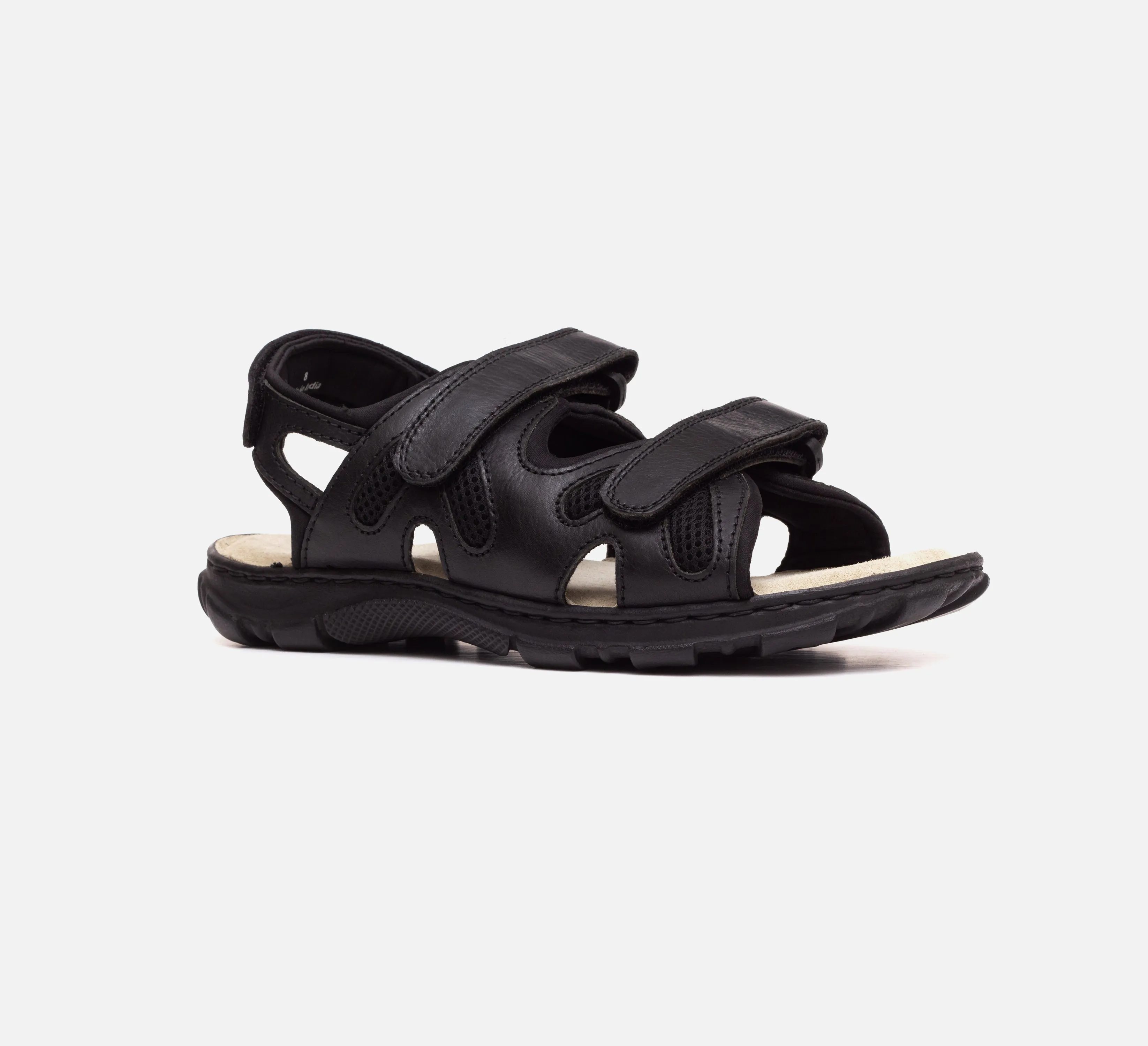 Sandals Online Amazon Mens Wide Fit Sandals Ashley Sandals by Tredd Well - Black