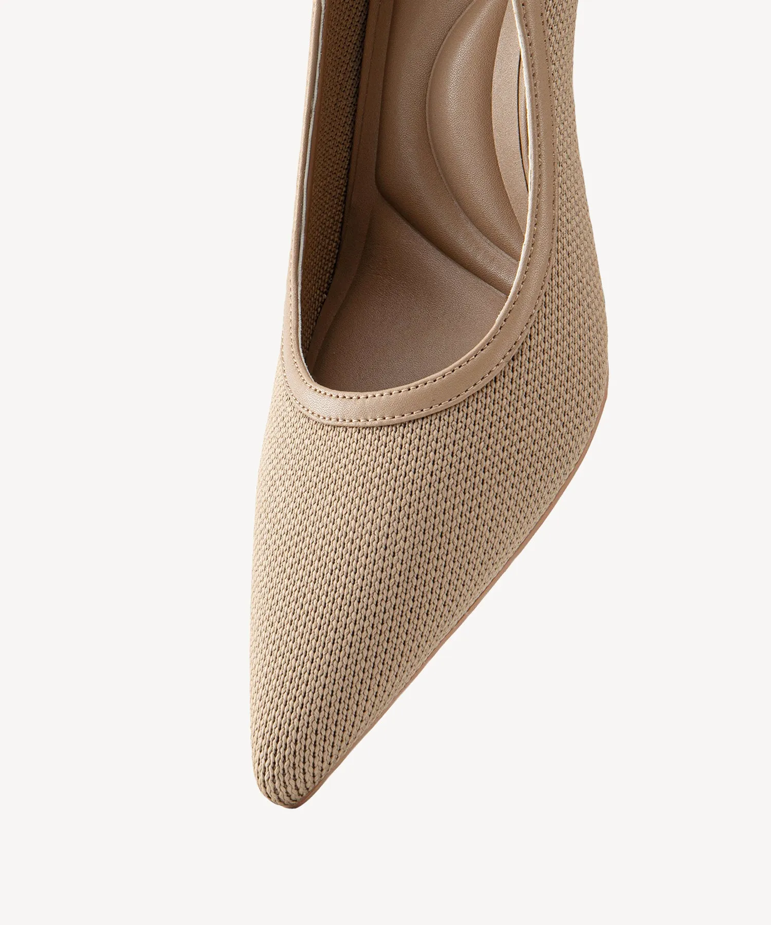 Minimalist Grace Pointed Toe Heeled Pumps Coastal Farm Work Boots