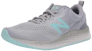 New Balance 725v1 Black New Balance Women's Fresh Foam Arishi V3 Running Shoe, Grey/Teal, 11