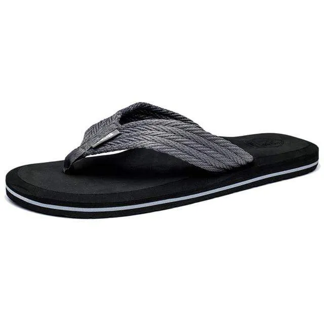 NIDENGBAO Black Flip Flops Slippers Rabbit