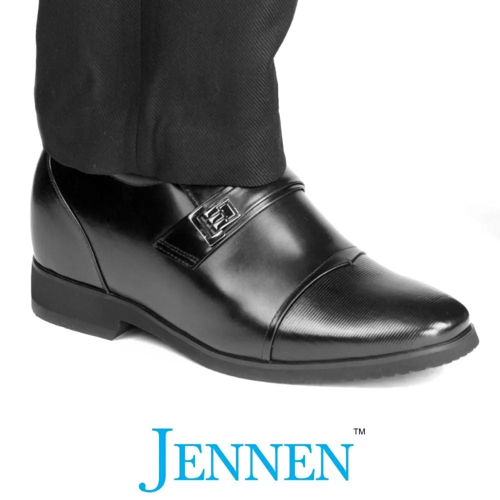 Wolverine Boots Work Mr. Janacek Black 10cm | 4 inches Tall Cuban Heel Shoes Men
