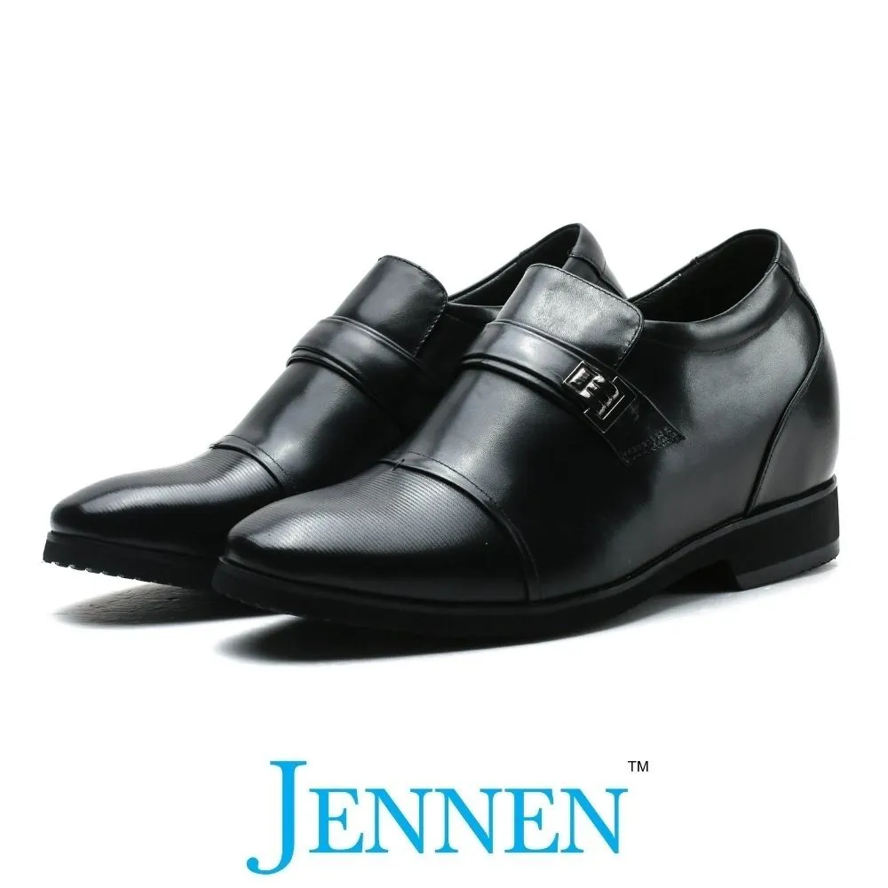 Mr. Janacek Black 10cm | 4 inches Tall Cuban Heel Shoes Men Work Boots Ariat