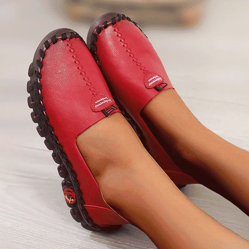 Nanccy  Slip Ons Woman Flats Comfy Nurse Wide Fit  Loafers Penny Loafers And Sunday Nights