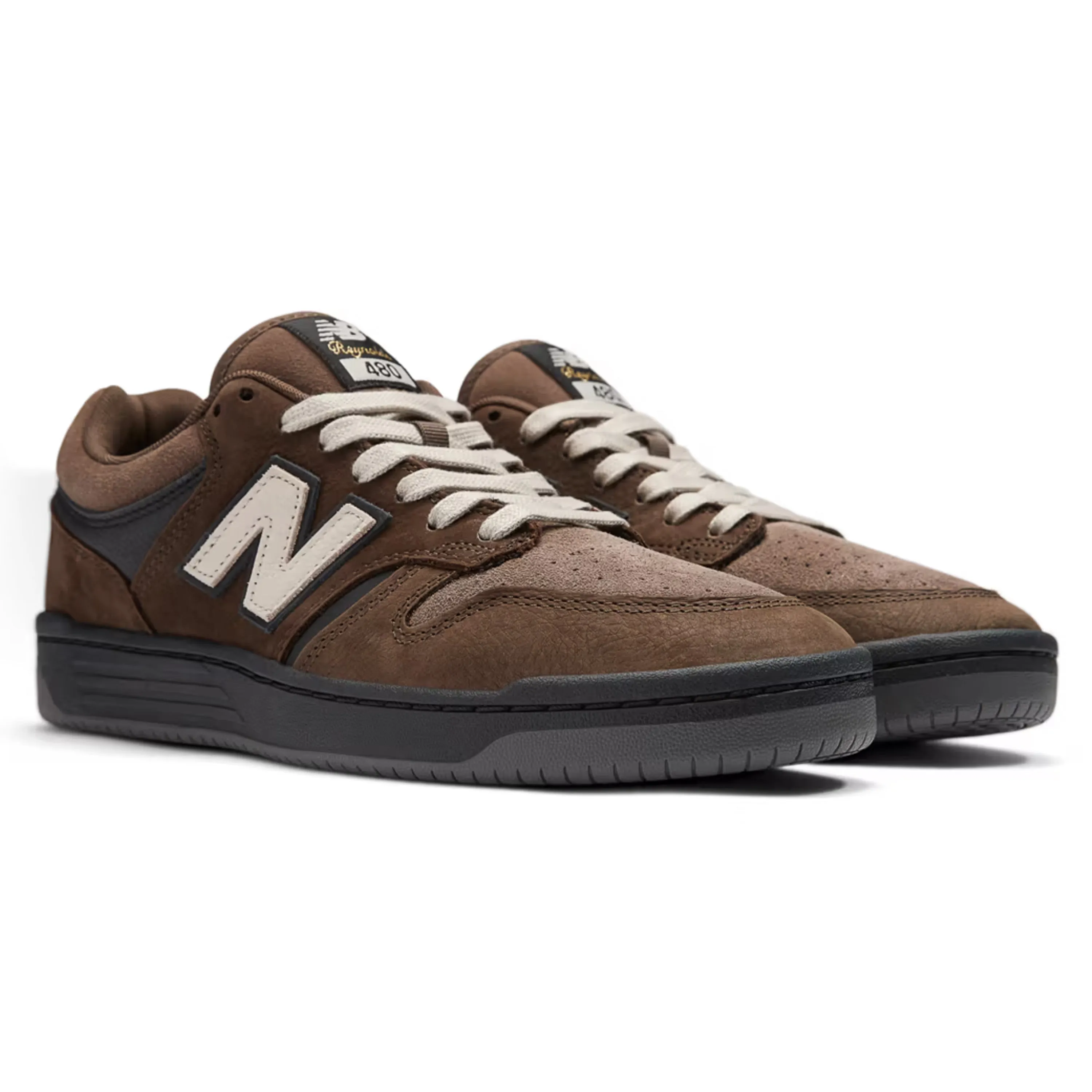 NB NUMERIC 480 REYNOLDS BROWN / WHITE Chrome Blue 9060 New Balance