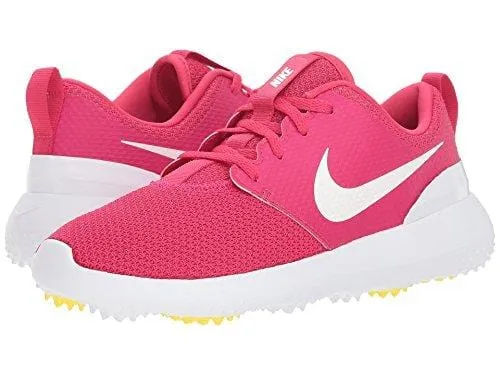 Throwback Asics Shoes NIKE Women's Roshe G Golf Shoes (9, Rush Pink/White)