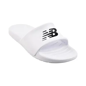 Olikai Slippers New Balance 100 Extra Wide (4E) Men's Sandals White-Black