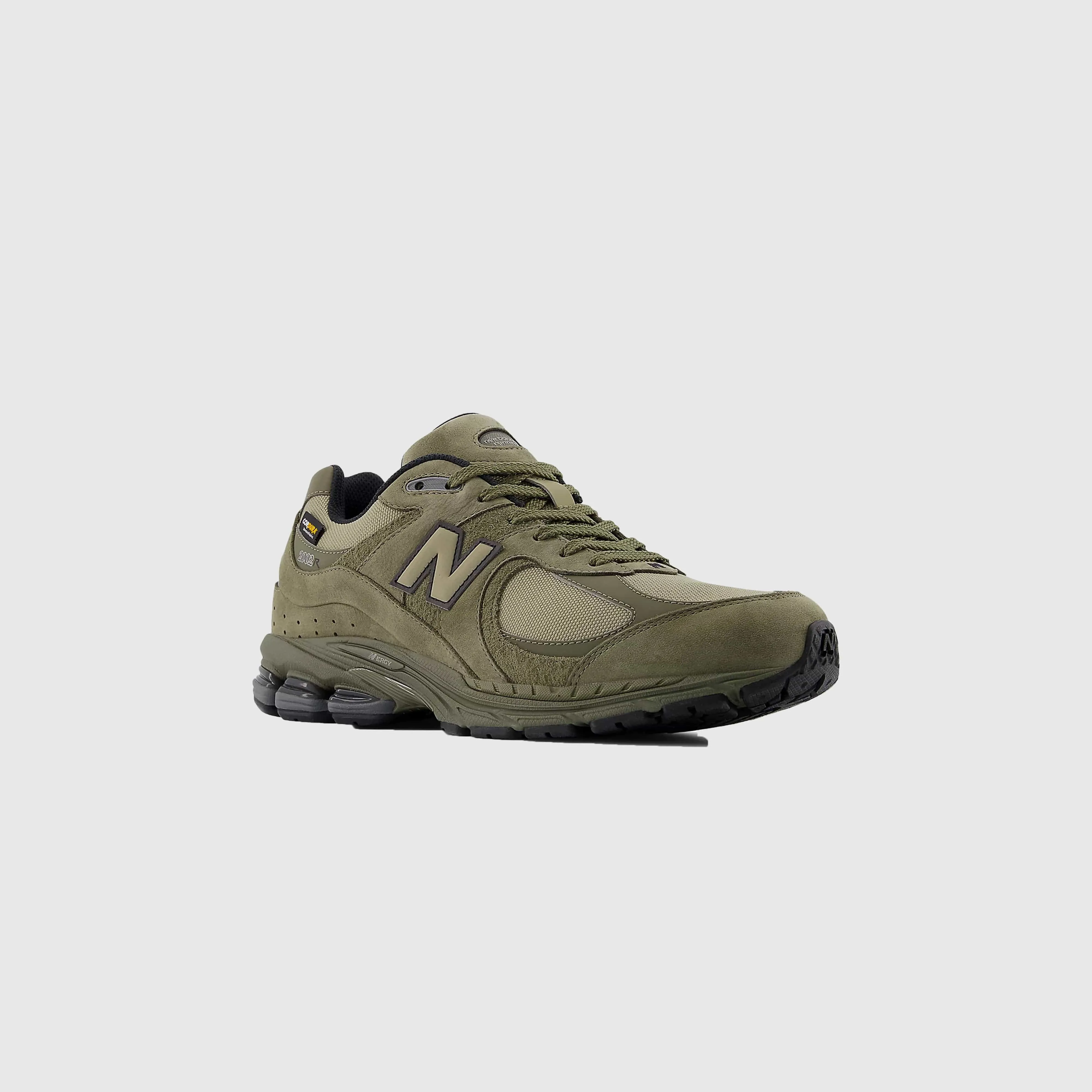 New Balance Black Shoes Mens New Balance 2002R - Dark Camo / Dark Stoneware / Black